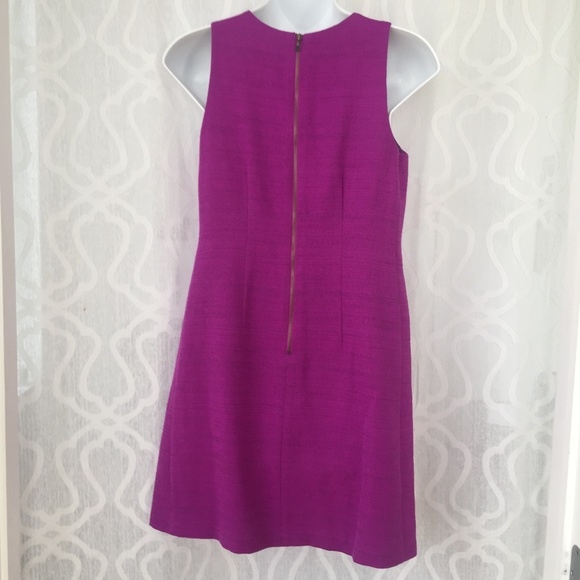 Sold - Ann Taylor LOFT Purple Shift Dress - Picture 4 of 8